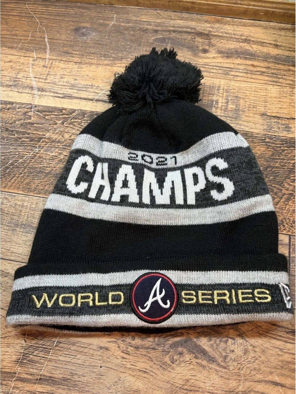 Atlanta Braves 2021 World Series Knit Hat